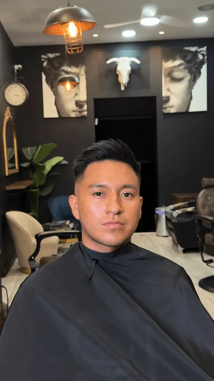 Degradado en Cabello Tenso